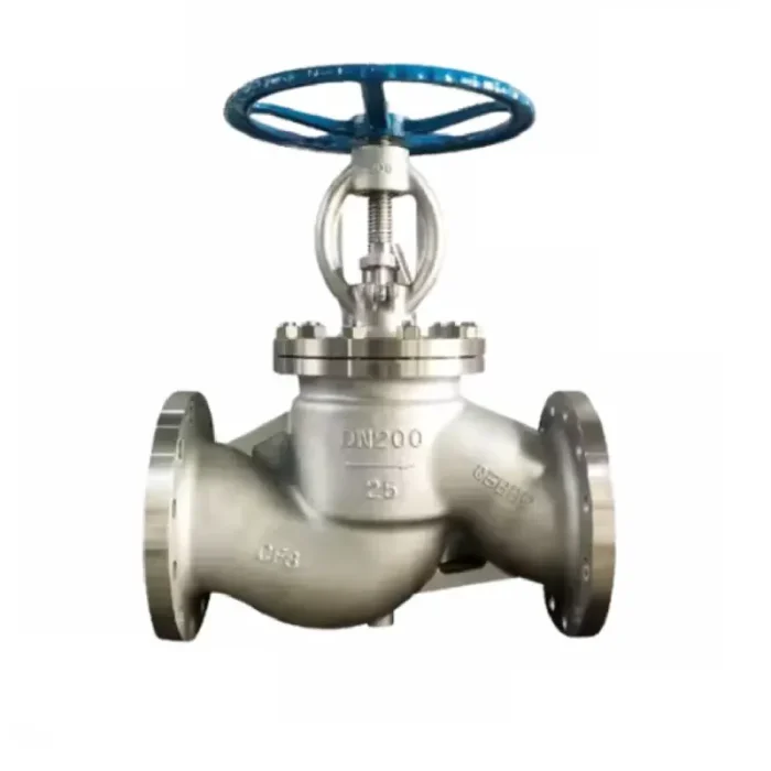 Van cầu inox DN200